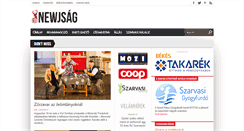 Desktop Screenshot of newjsag.hu